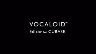 VOCALOID Editor for Cubase PV [upl. by Orsay]