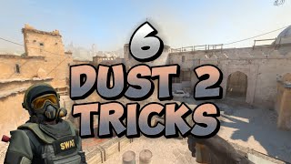 6 DUST 2 TRICKS THAT WILL HELP YOU IN CS2 [upl. by Ebeohp683]