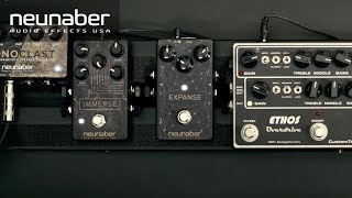 Neunaber Expanse 80s Guitar Tones TriChorus  ReverbEcho Demo with Immerse amp Iconoclast [upl. by Lidia]