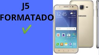 COMO FORMATAR J5 SEM PC HARD RESET J5 SEM PC [upl. by Alethia690]