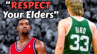 The Best Larry Bird vs DISRESPECTFUL YOUNGSTER Story Ever Told [upl. by Herrle916]