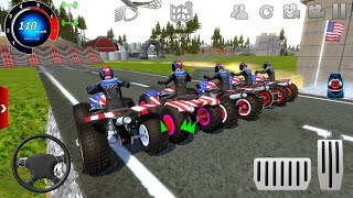 Juegos De ATV Quads Dirt Bikes Stunts Driving 1 Offroad Outlaws Online Android iOS Gameplay [upl. by Oloapnaig]