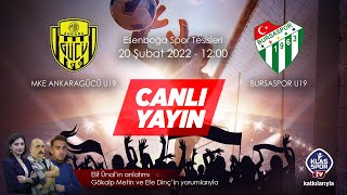 MKE Ankaragücü U19  Bursaspor U19 CANLI ᴴᴰ [upl. by Sunda]