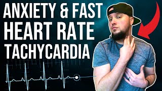 Fast Heart Rate amp Tachycardia Anxiety Symptoms EVEN AT REST [upl. by Ecydnak]