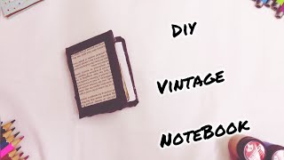 DIY Vintage Pocket Diary\By Zehra’s Creation craft diy notebook youtubevideo [upl. by Chemash308]