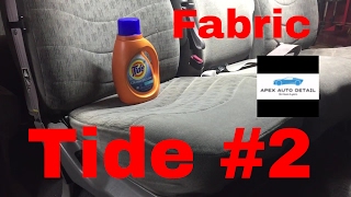 How to detail the Interior or your car or truck with TIDE Fabric [upl. by Oliric]