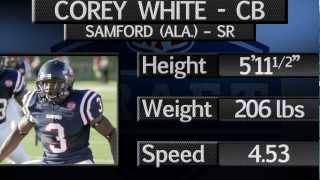 Samford SS Corey White Draft Profile [upl. by Latini402]