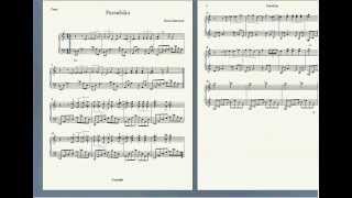 Pareidolia Piano Sheet Music ShangriLa Easter Egg Song [upl. by Costello]