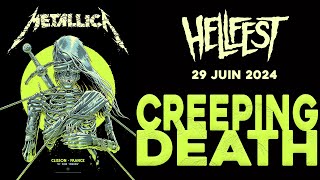 Metallica  Creeping Death  HELLFEST 2024  Bluray Multicam [upl. by Armilla]