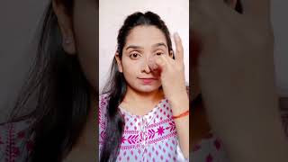 Nose contouring hack😱🤯try kiya nya nhi✅hack makeuptutorial viralvideo makeup shorts trending [upl. by Yllop1]