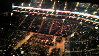 London O2 Arena Block 405 View [upl. by Ydnec]