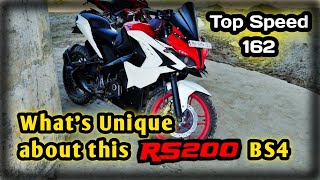 A Unique Pulsar RS 200 BS4  Ownership Review [upl. by Ellene362]