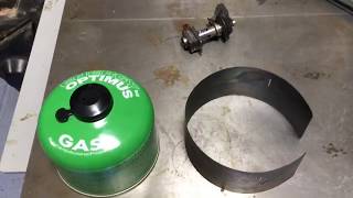 DIY Canister Stove Windscreen [upl. by Kadner853]