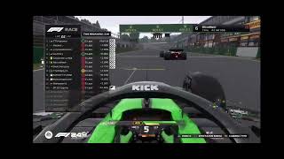 League race F1 24 Belgium GP last lap [upl. by Dyol]