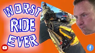 Motorized Bike Gone Wrong My Epic Failed Success [upl. by Sidwel]