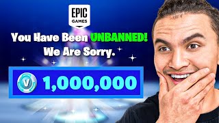 Epic UNBANNED My 10000 OG Fortnite Account [upl. by Yup]