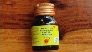 MULTIVITAMIN MULTIMINERAL BECADEXAMIN [upl. by Yeldah]