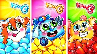 Inside the Magic Cube Challenge🤔Learn Shapes Song🚗🚑🚌🚓More Nursery Rhymes by Cars amp Play [upl. by Ebneter149]