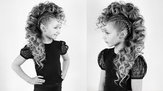 Curly Mohawk with Braids [upl. by Romelle]