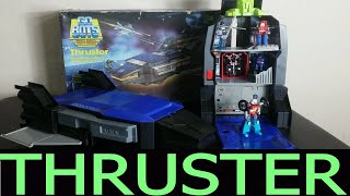 RETROWED GOBOTS THRUSTER PLAYSET HEADQUARTERS [upl. by Darrin426]