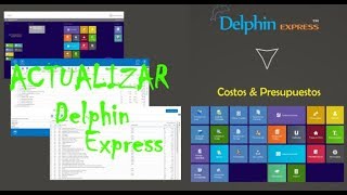 Actualizar Delphin Express Version 80  2018 [upl. by Harahs]