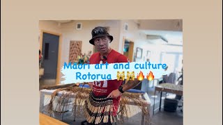 Māori art and culture Rotorua New Zealandnepalivlog [upl. by Panaggio447]