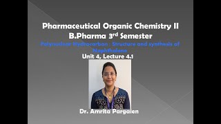 Polynuclear Hydrocarbons Structure and synthesis of Naphthalene L41Unit4POC2BPharma3 Sem [upl. by Gervais]