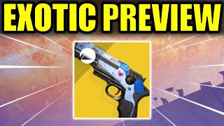 Destiny 2 Travelers Chosen Exotic Preview [upl. by Nylidam]