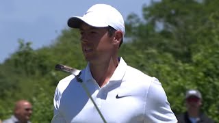 2018 US Open Rory McIlroys First Round [upl. by Eylhsa]