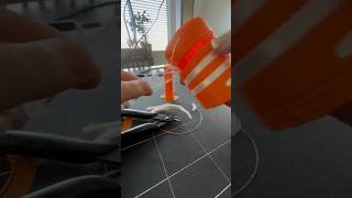 Easy 3D print support removal with breakaway filament 3dprinting [upl. by Cresa115]