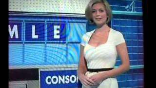 Rachel Riley CLEAVAGE in TIGHT DRESS [upl. by Cadmarr107]