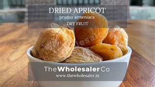 Dried Apricot  Khurmani  Prunus Armeniaca  TheWholesalerCo [upl. by Knowland]