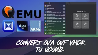 How to Convert Virtual Box OVAOVF or VMDK image to QEMU QCOW2 image on Apple ARM [upl. by Elnar857]