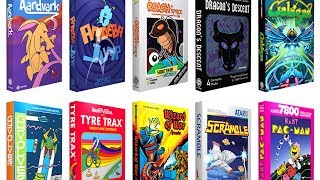 11 NEW Atari Homebrew Games out now from AtariAge Atari 2600 and more  DVDfeverGames [upl. by Charlotte]