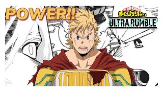 POWER Mirio Still Dominates In Ranked My Hero Ultra Rumble [upl. by Raul]