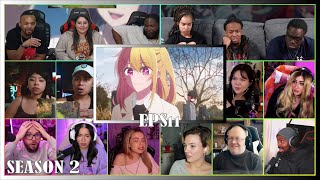 Oshi no Ko Season 2 Episode 11 Reaction Mashup 【推しの子】 [upl. by Enivid]