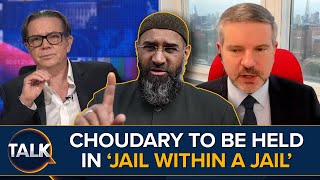 Terror Preacher Anjem Choudary Faces Being Held In ‘Jail Within A Jail’ [upl. by Kooima]