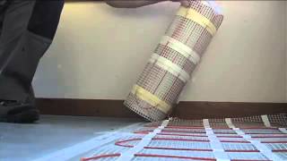 Electric Underfloor Heating Mat ECOFLOOR [upl. by Atinuahs]