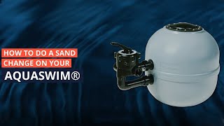 How to do a sand change  SPECK South Africa [upl. by Everest]