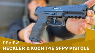 Heckler amp Koch T4E SFP9 cal43 Pistole – Test  Review german [upl. by Feliks]