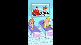 Baby Jack jack vs Baby syndrome Bowser12345 theincredibles mrincredible shorts [upl. by Felice223]