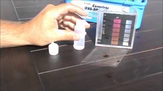 How test the CYA Cyanuric Acid in a pool [upl. by Talya]