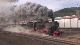 Steam Race  Steam Trains  Dampflok Parallelfahrt auf der Schwarzwaldbahn [upl. by Singband486]