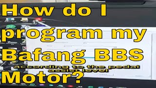 How do I program my Bafang Controller Ebike Tuning Repair Custom Settings Electric Bike Conversion [upl. by Kiah]