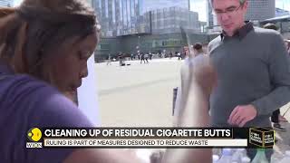 WION Climate Tracker Tobacco companies to pay for clean up  World News  English News  WION [upl. by Mur86]