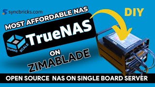 TrueNAS Scale on a ZimaBlade  The Best DIY NAS for 2024 [upl. by Dolph]