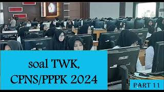 latihan soal TWK tes CPNSPPPK tahun 2024 [upl. by Matthew801]