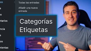 Cómo usar CATEGORÍAS y ETIQUETAS en Wordpress [upl. by Eloccin459]