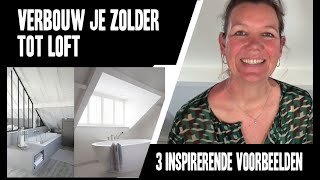 VERBOUWEN l Je zolder verbouwen tot loft [upl. by Nay]