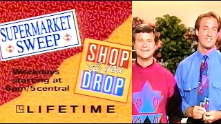 Lifetime 1991 Commercials amp Promos Block 3  Supermarket Sweep amp Shop Til You Drop [upl. by Maurene732]